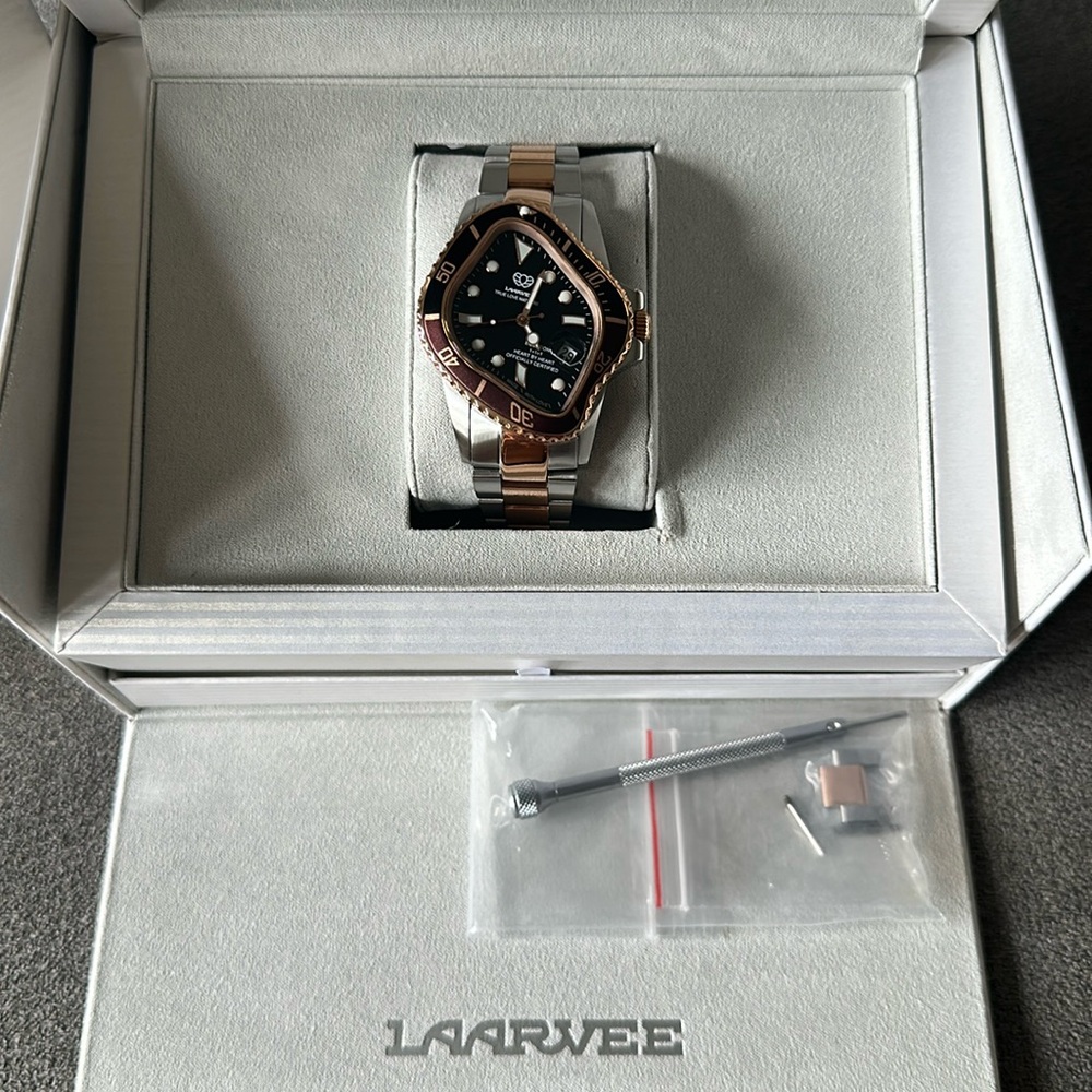 LAARVEE WATCH PEA001-SRGBLKBRN